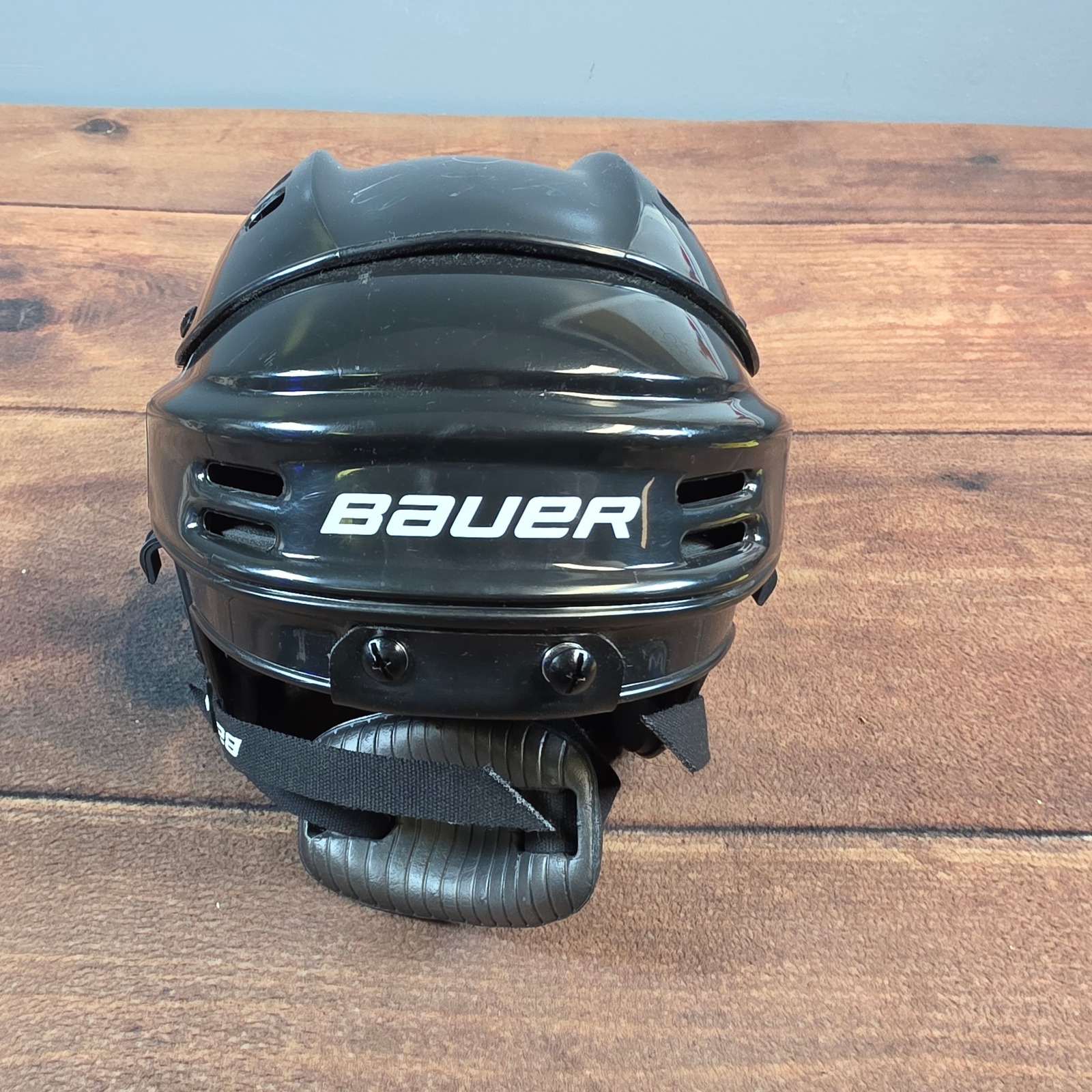 Bauer Hockey Helmet Mens Medium Black Danny Briere Signed Autographed Bhh1500m